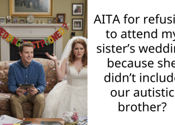 AITA for refusing to attend my sister’s wedding because she didn’t include our autistic brother?