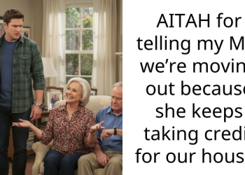 AITAH for telling my MIL we’re moving out because she keeps taking credit for our house?
