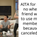 AITA for saying no when my friend wanted to use my gym membership because she canceled hers?