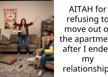 AITAH for refusing to move out of the apartment after I ended my relationship?