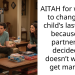 AITAH for wanting to change our child’s last name because my partner has decided he doesn’t want to get married?
