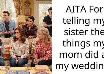 AITA For telling my sister the things my mom did at my wedding?