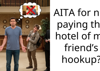 AITA for not paying the hotel of my friend’s hookup?