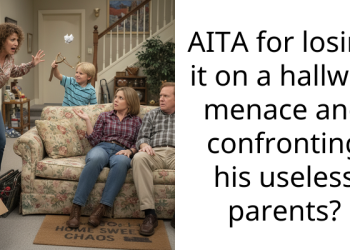 AITA for losing it on a hallway menace and confronting his useless parents?