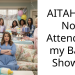 AITAH for Not Attending my Baby Shower