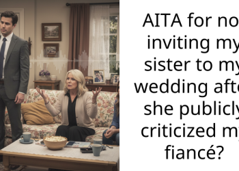 AITA for not inviting my sister to my wedding after she publicly criticized my fiancé?