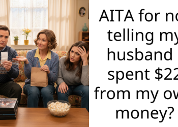 AITA for not telling my husband I spent $22 from my own money?