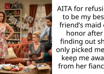 AITA for refusing to be my best friend’s maid of honor after finding out she only picked me to keep me away from her fiancé?
