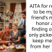 AITA for refusing to be my best friend’s maid of honor after finding out she only picked me to keep me away from her fiancé?