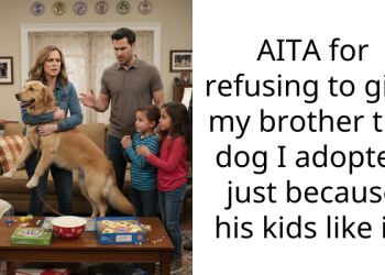 AITA for refusing to give my brother the dog I adopted just because his kids like it?