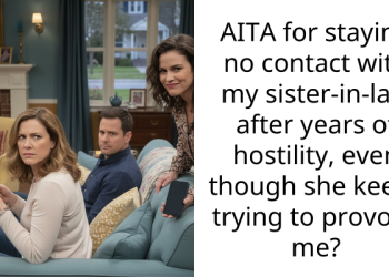 AITA for staying no contact with my sister-in-law after years of hostility, even though she keeps trying to provoke me?