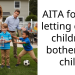 AITA for not letting other children bother my child