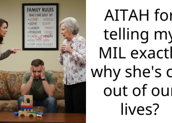 AITAH for telling my MIL exactly why she’s cut out of our lives?