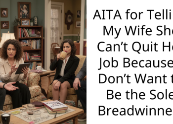 AITA for Telling My Wife She Can’t Quit Her Job Because I Don’t Want to Be the Sole Breadwinner?