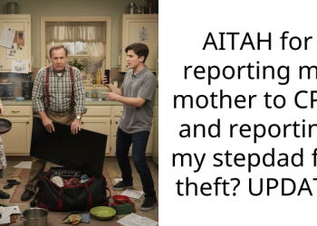 AITAH for reporting my mother to CPS, and reporting my stepdad for theft? UPDATE