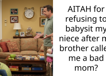 AITAH for refusing to babysit my niece after my brother called me a bad mom?