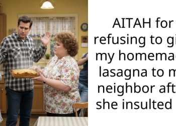 AITAH for refusing to give my homemade lasagna to my neighbor after she insulted it?