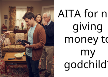 AITA for not giving money to my godchild?