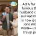 AITA for being furious that my husband canceled our vacation but is now going on one with his mom—using my travel points?