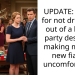 UPDATE: AITAH for not dropping out of a house party despite it making my ex’s new fiancé uncomfortable?