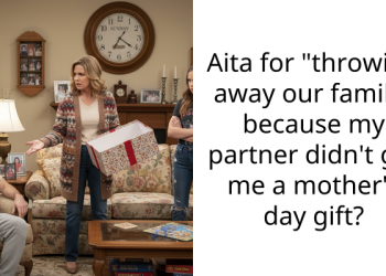 Aita for “throwing away our family” because my partner didn’t get me a mother’s day gift?