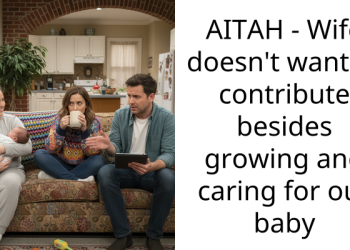 AITAH – Wife doesn’t want to contribute besides growing and caring for our baby