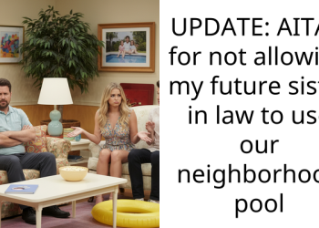 UPDATE: AITAH for not allowing my future sister in law to use our neighborhood pool