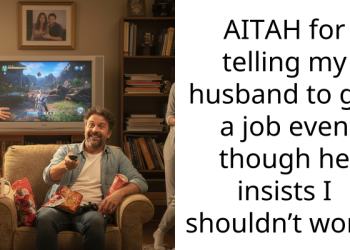 AITAH for telling my husband to get a job even though he insists I shouldn’t work?