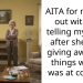AITA for moving out without telling my mom after she kept giving away my things while I was at college?