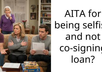 AITA for being selfish and not co-signing loan?