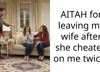 AITAH for leaving my wife after she cheated on me twice?