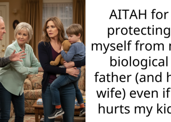 AITAH for protecting myself from my biological father (and his wife) even if it hurts my kid?