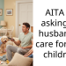 AITA for asking my husband to care for OUR children?
