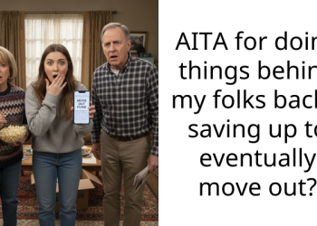 AITA for doing things behind my folks backs, saving up to eventually move out?