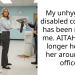 My unhygienic, disabled coworker has been rude to me. AITAH for no longer helping her around the office?