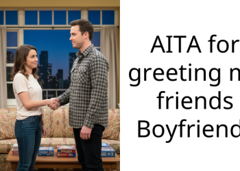 AITA for greeting my friends Boyfriend?