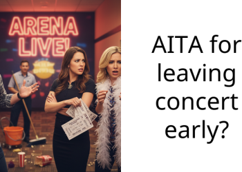 AITA for leaving concert early?