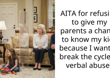 AITA for refusing to give my parents a chance to know my kids because I want to break the cycle of verbal a**se?