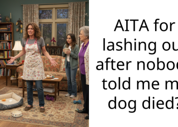 AITA for lashing out after nobody told me my dog died?