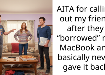 AITA for calling out my friend after they “borrowed” my MacBook and basically never gave it back