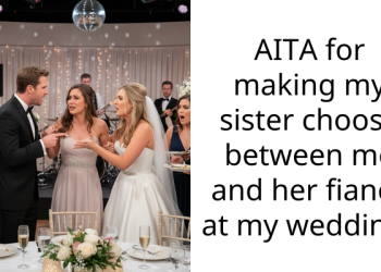 AITA for making my sister choose between me and her fiancé at my wedding?