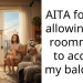 AITA for not allowing my roommate to access my balcony?