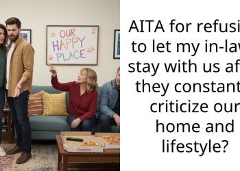 AITA for refusing to let my in-laws stay with us after they constantly criticize our home and lifestyle?