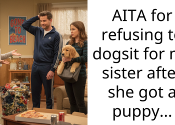 AITA for refusing to dogsit for my sister after she got a puppy…