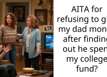 AITA for refusing to give my dad money after finding out he spent my college fund?