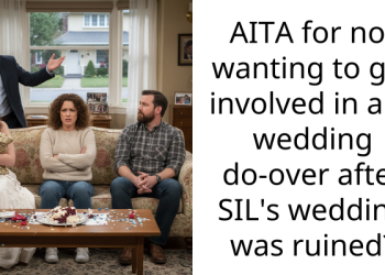 AITA for not wanting to get involved in any wedding do-over after SIL’s wedding was ruined?