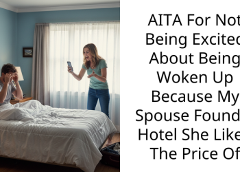 AITA For Not Being Excited About Being Woken Up Because My Spouse Found A Hotel She Liked The Price Of