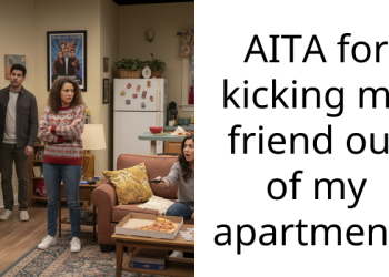 AITA for kicking my friend out of my apartment?