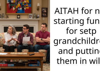 AITAH for not starting funds for setp grandchildren and putting them in will?