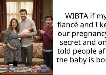 WIBTA if my fiancé and I kept our pregnancy a secret and only told people after the baby is born?
